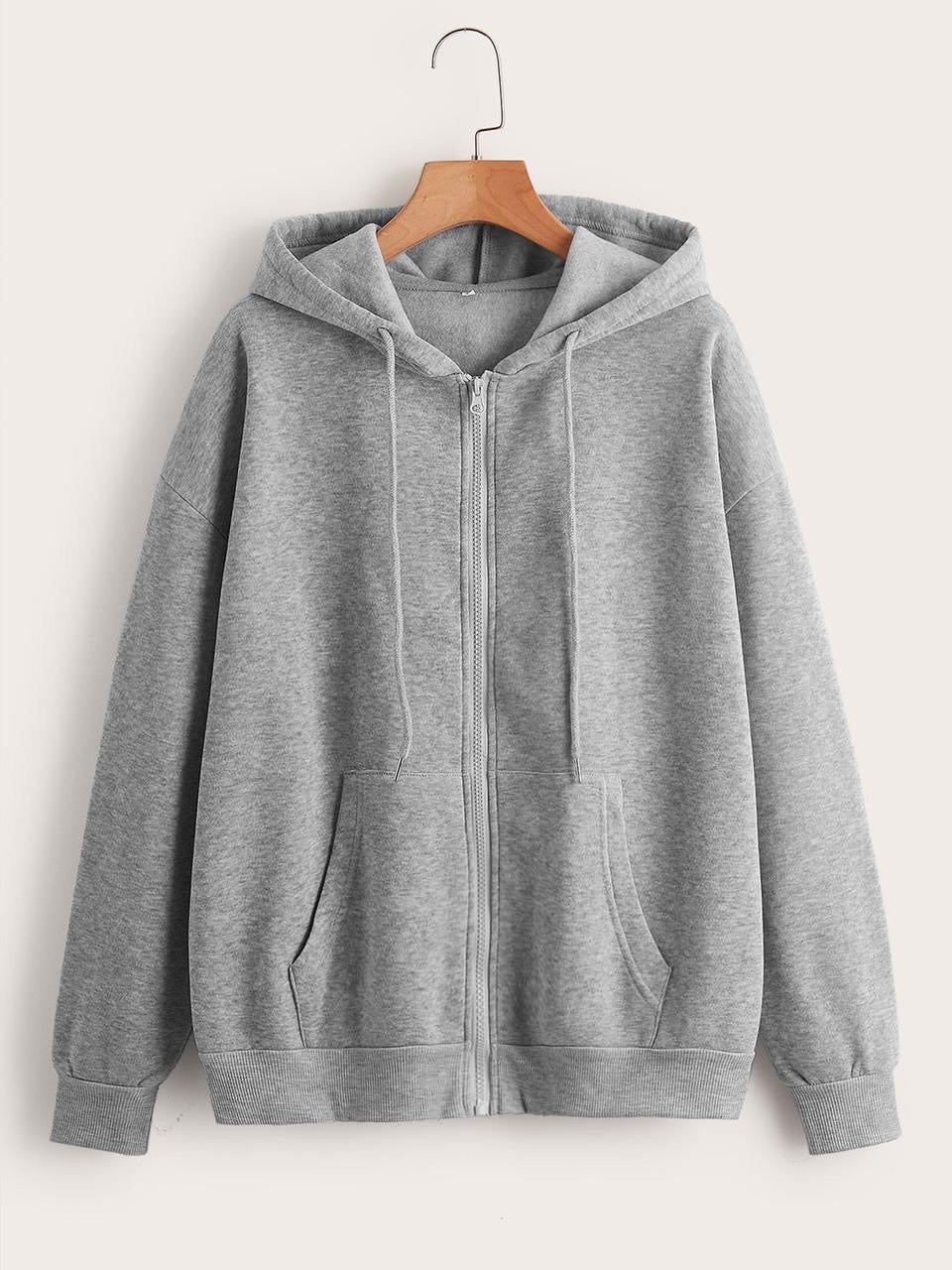 BASIC GREY ZIPPER