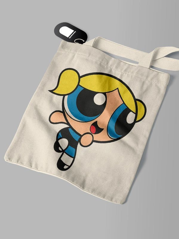 BUBBLES TOTE BAG BEIGE