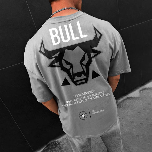 Bulls Oversize Grey Tshirt