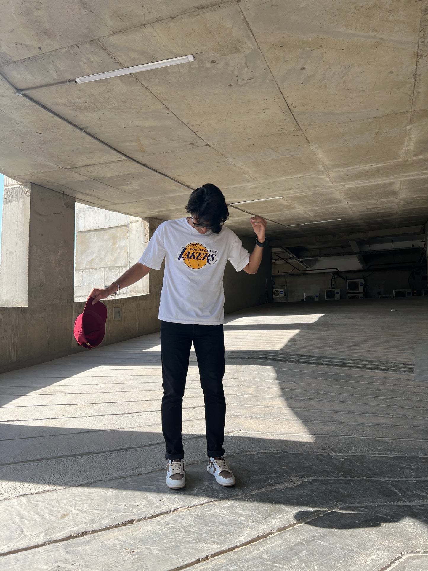 Lakers Oversize White Tshirt