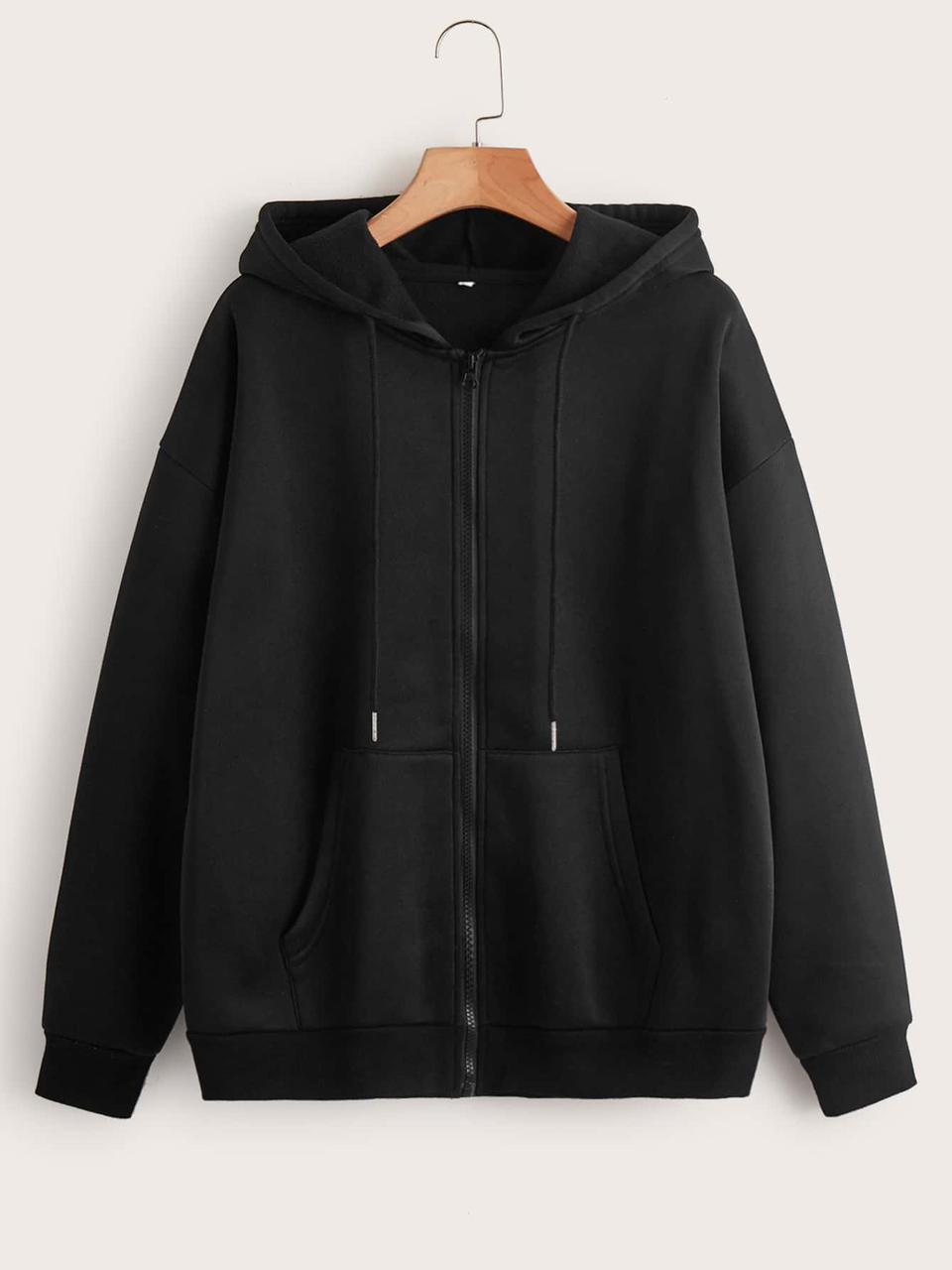 BASIC BLACK ZIPPER