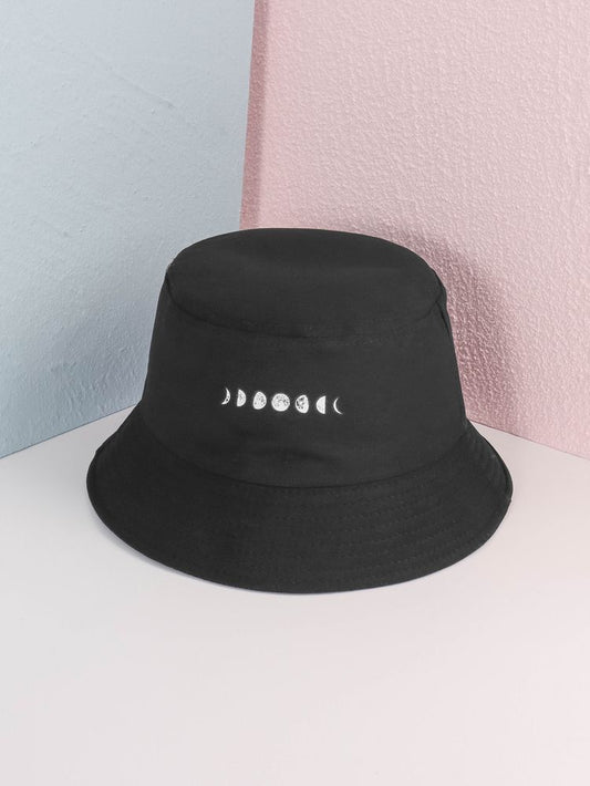 MOONS BLACK BUCKET HAT