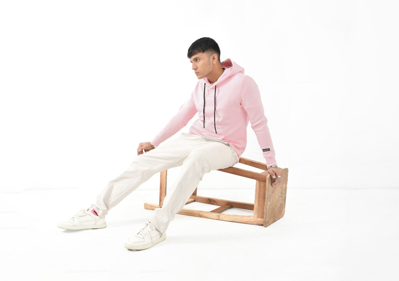 UNISEX BASIC PINK HOODIE