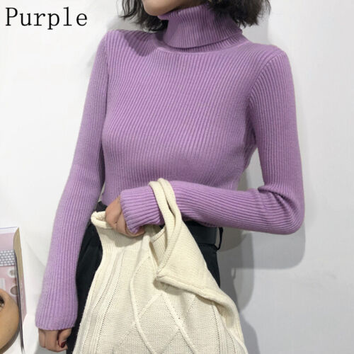 BASIC PURPLE HINECK / TURTLENECK