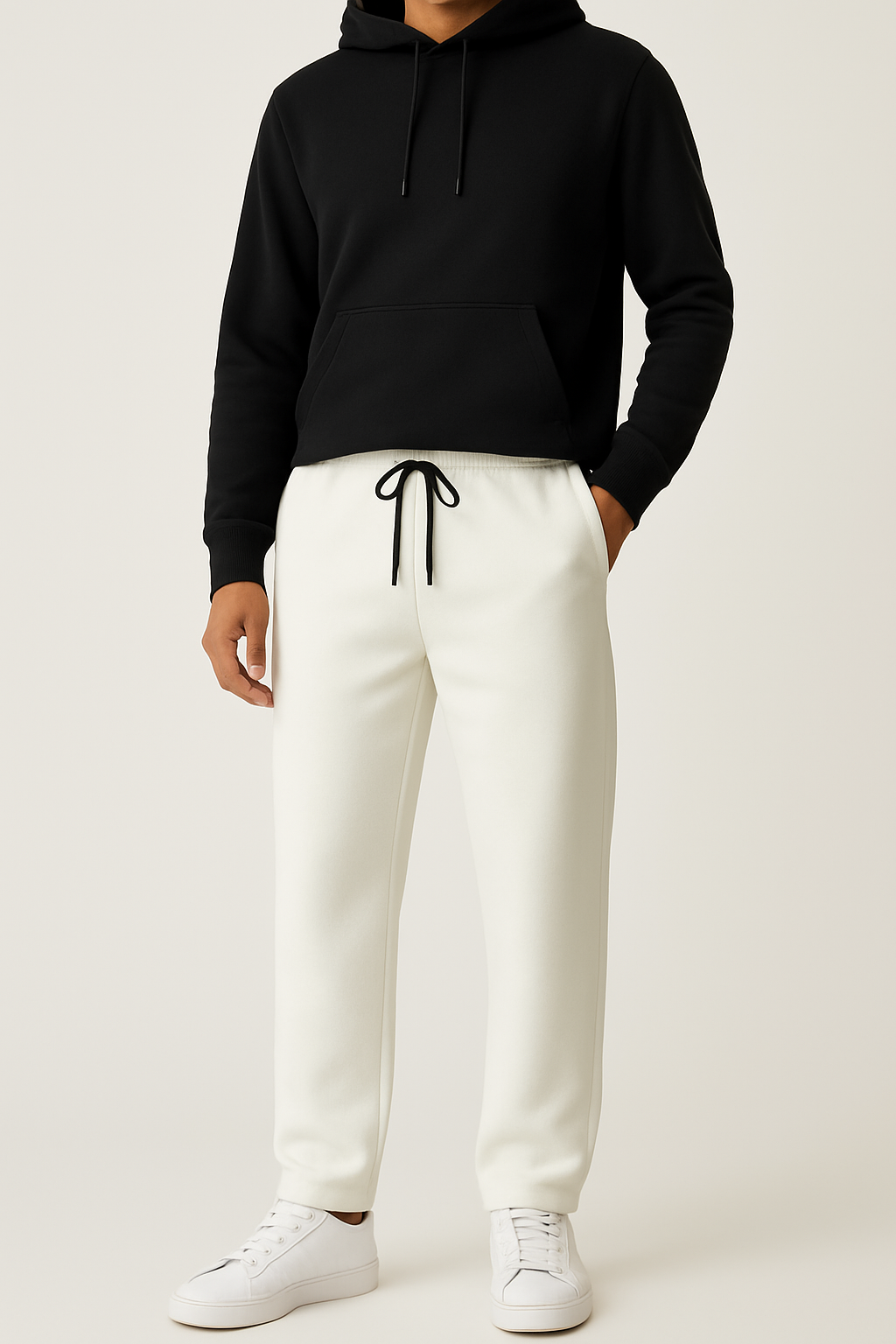 WHITE SWEATPANTS