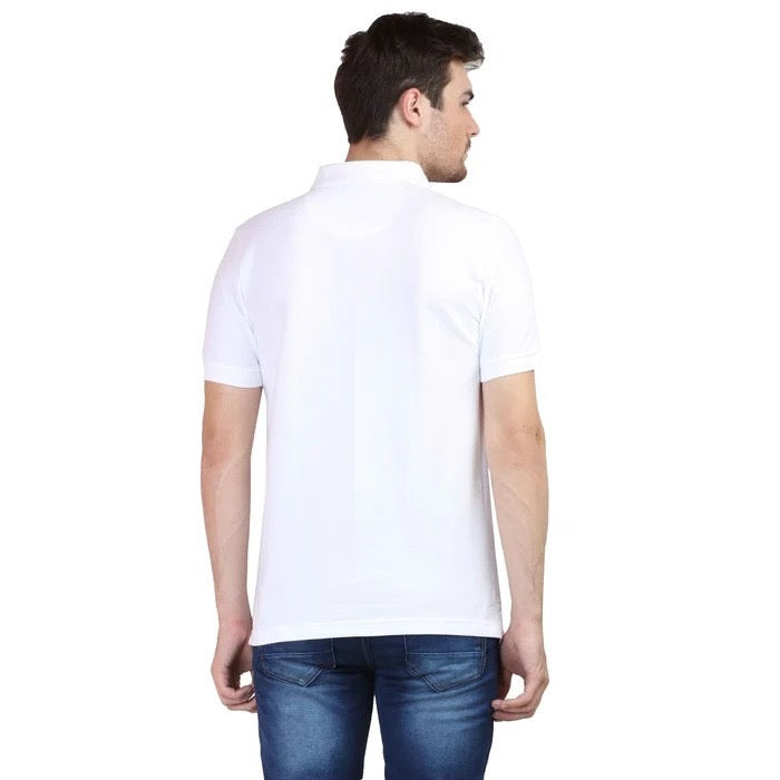 BASIC WHITE POLO SHIRT