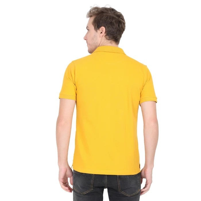 BASIC YELLOW POLO SHIRT