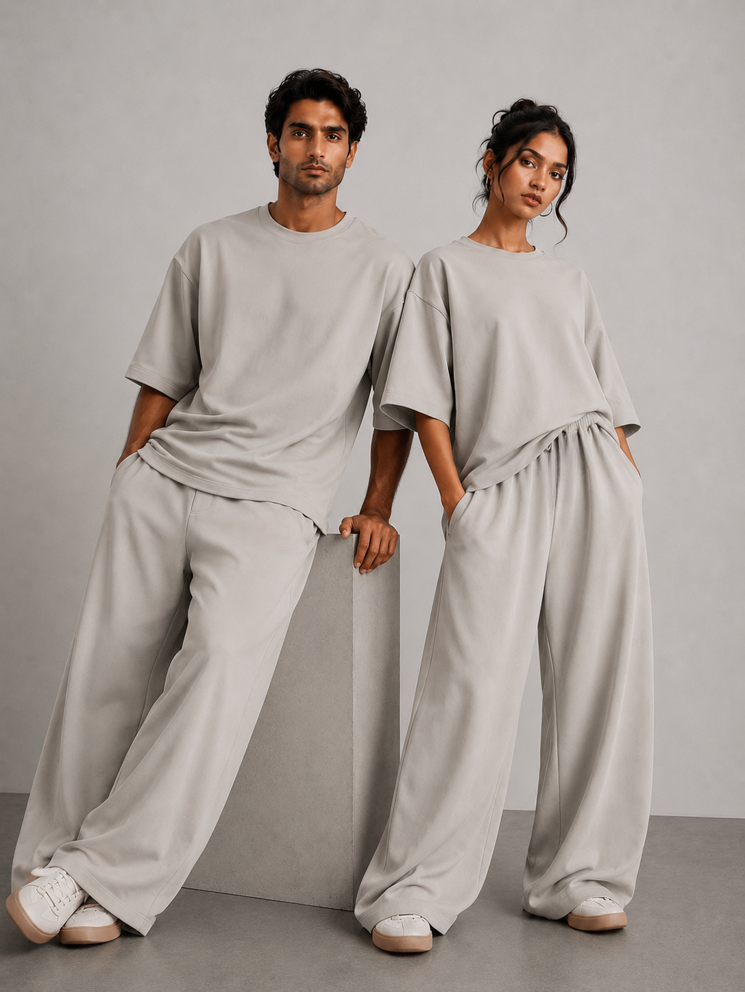 Loose Fit Co-ord Set - Zero Shade