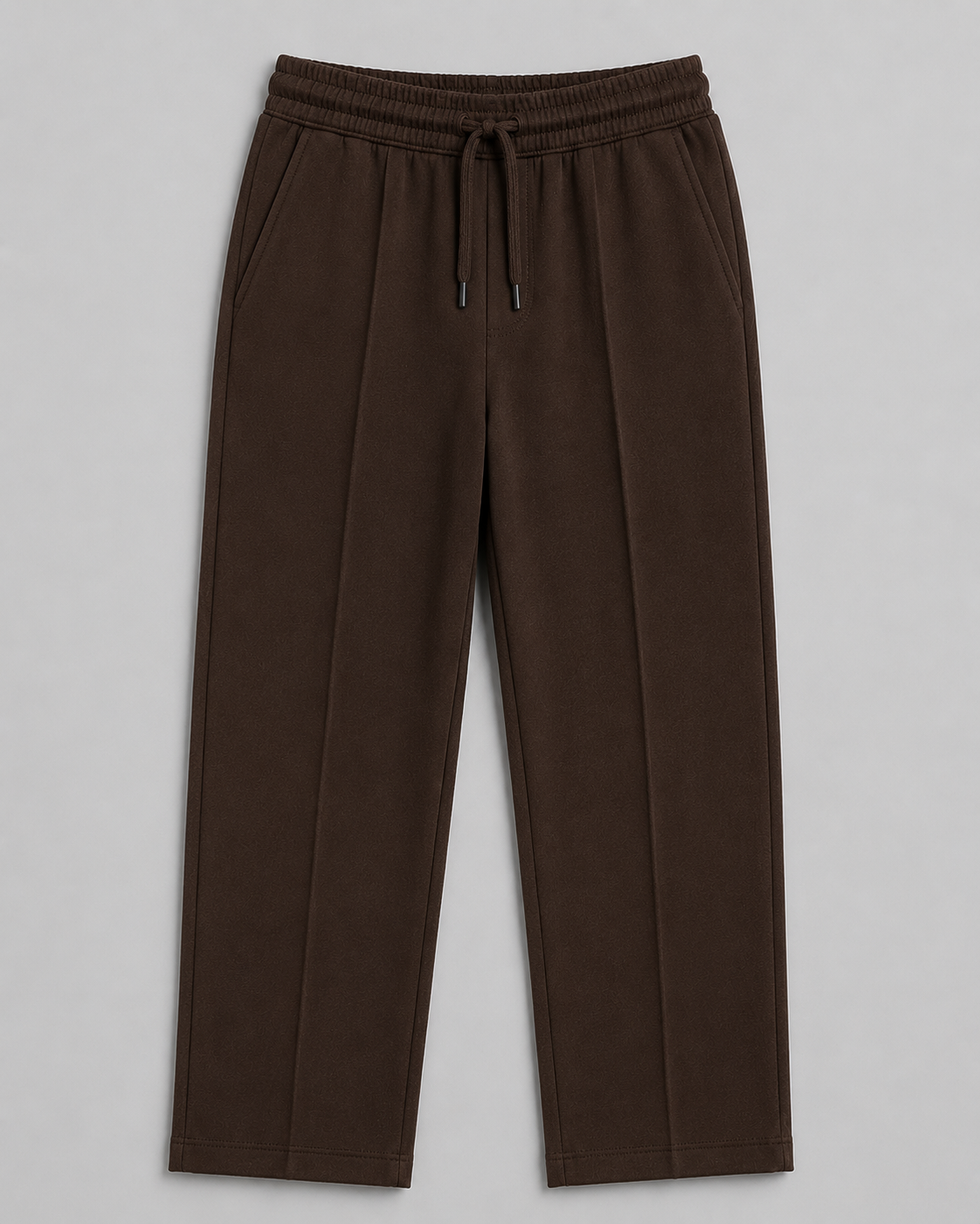 Pack Of Two Straight Fit Terry Trousers Navy - Brown