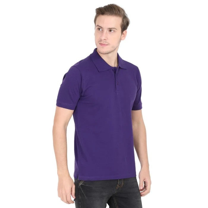 BASIC PURPLE POLO SHIRT