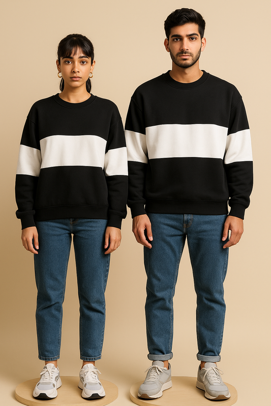 ZEBRA BLOCK SWEATSHIRT