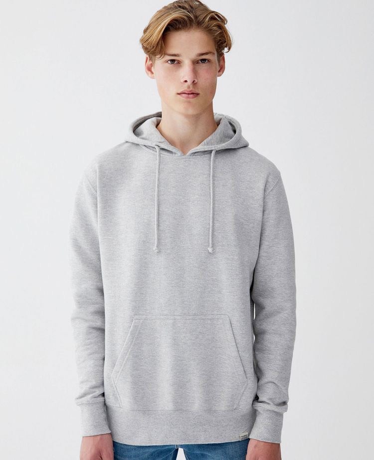 BASIC GREY HOODIE